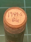 1949-S Lincoln Wheat Penny Cent - BU Roll