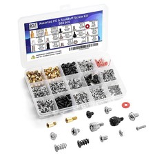 502Pcs Computer Screw Assortment Kit - Standoffs Screws for HDD Hard Drive, Fan,