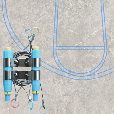 Basketball Court Marking Kit, Quick Setup & Portable Basketball Court Stencil