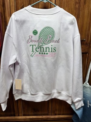 Wilo The Label Tennis Sweatshirt/Shorts Emerald And White Size Small ￼