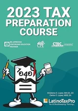 2023 Tax Preparation Course - VERY GOOD