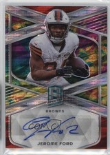 2024 Panini Spectra Signatures Celestial Prizm /75 Jerome Ford Auto 1a39