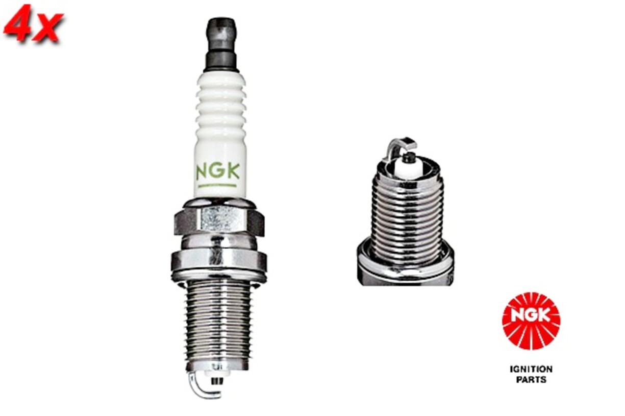 NGK 4x Spark Plug For KIA Clarus MITSUBISHI Space Wagon 91-01 MS851362