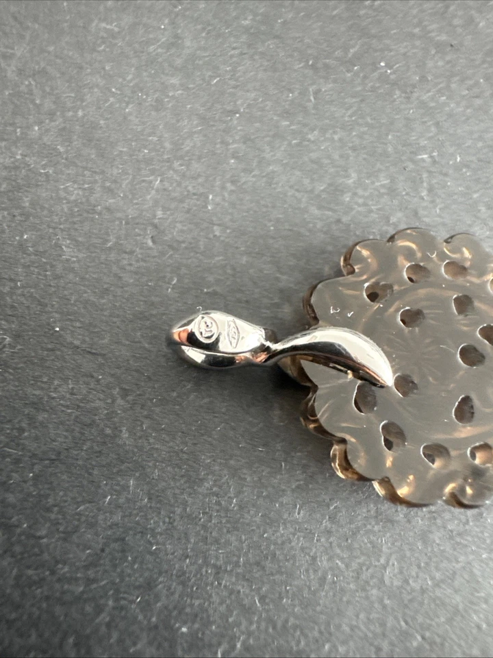 Tamara Comolli INDIA (S) 18 Karat Weißgold Rauchquarz , Anhänger - Bild 3 von 4