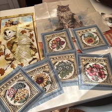 Assorted Panels For Quilting Cushions Etc