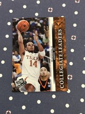2008 Press Pass DJ Augustin Rookie Collegiate Leaders #39 Texas Longhorns RC (Q)