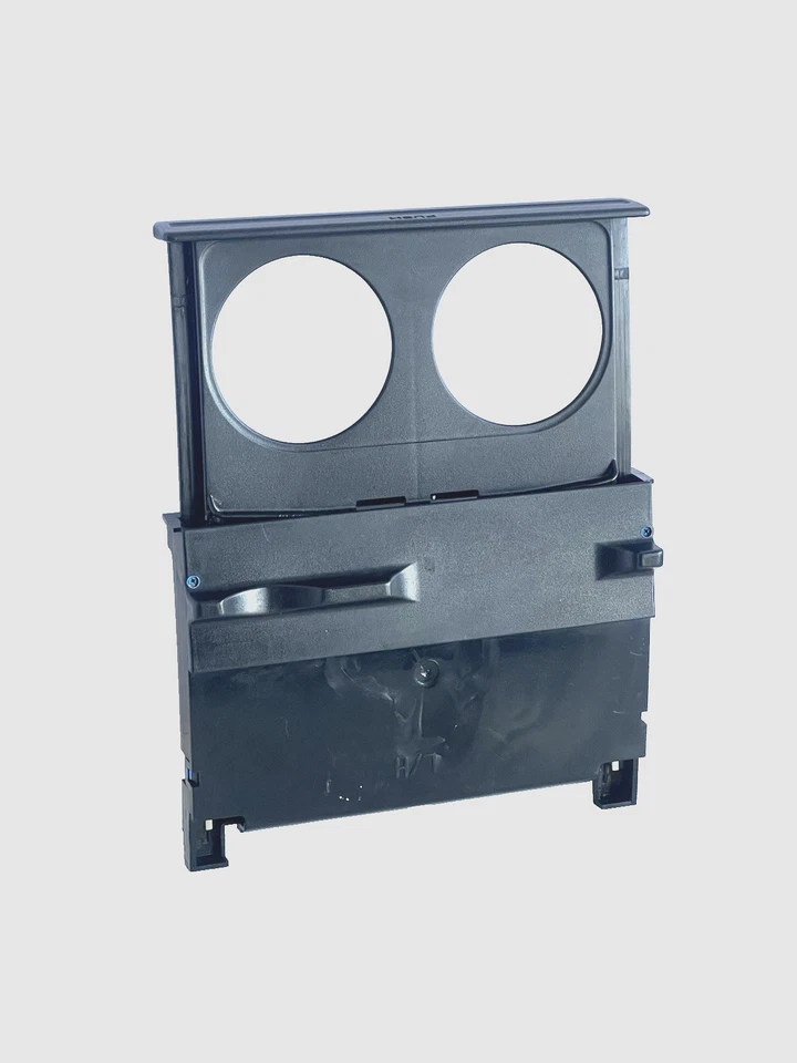 Tablero Honda Accord 1990-1993 doble portavasos negro 77230-SM4-A01 OEM Foto 4 de 4