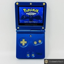 Game Boy Advance SP IPS V5 OSD 15 Brightness Lvls Color Modes - Kyogre