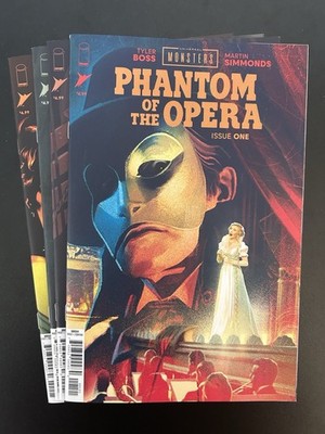 Universal Monsters: Phantom of the Opera #1-4 Complete Variant Set Image 2026 NM