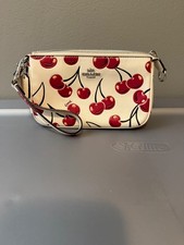 Coach Nolita 19 with cherry print wristlet