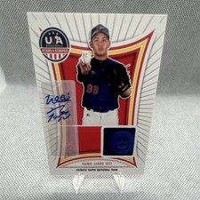 2025 Panini Stars & Stripes Hung-Liang Wei Autograph Materials /7 #CT-HLW