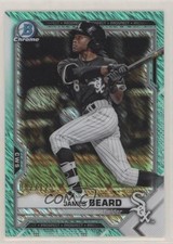 2021 Bowman Chrome Prospects Aqua Shimmer Refractor /125 James Beard #BCP-6 07qr
