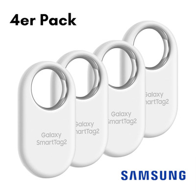 Original Samsung Galaxy SmartTag2 4 Stück Set für S22 S23 S24 S25 S26 Ultra Plus