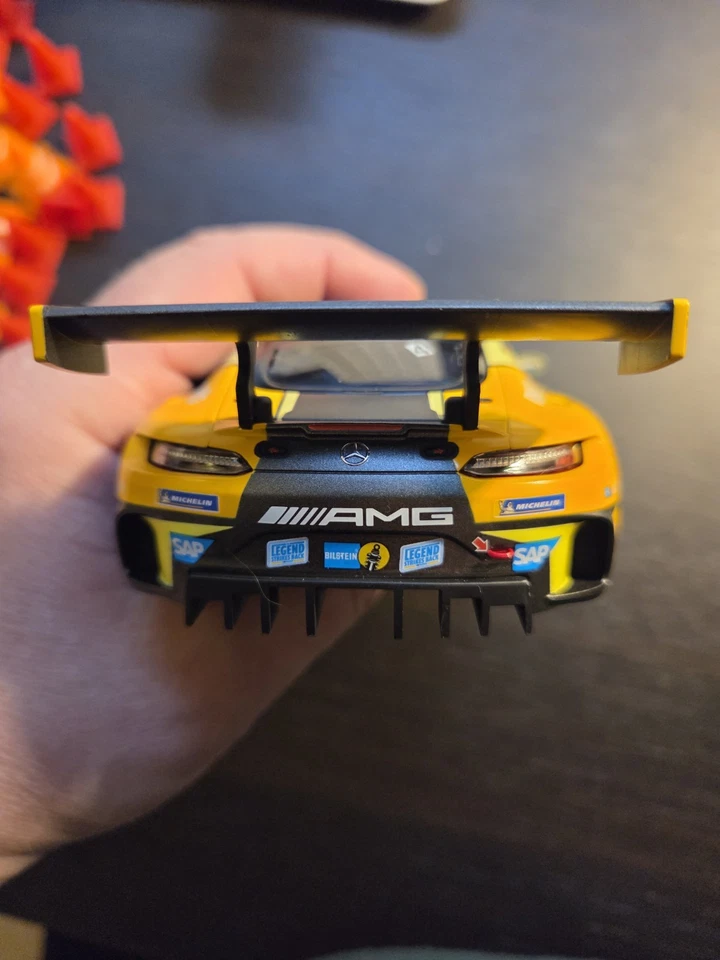 Kyosho Mini-Z RWD Mercedes AMG GT3 24h Nürburgring No4 2018 Megaset - Wie Neu - Bild 3 von 4