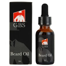 G.B.S Men’s Beard Oil with Glass Dropper - Natural Conditioning for... 