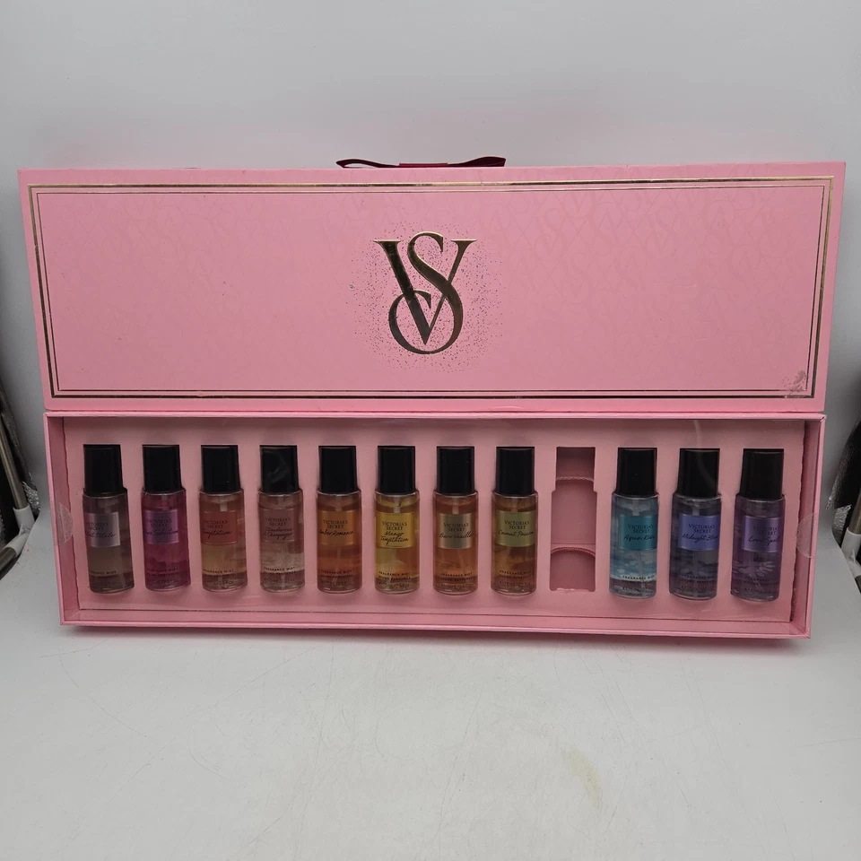 Victorias Secret Set de Regalo Ultimate Mist Exploration 12 piezas Mini Niebla Corporal Foto 2 de 4