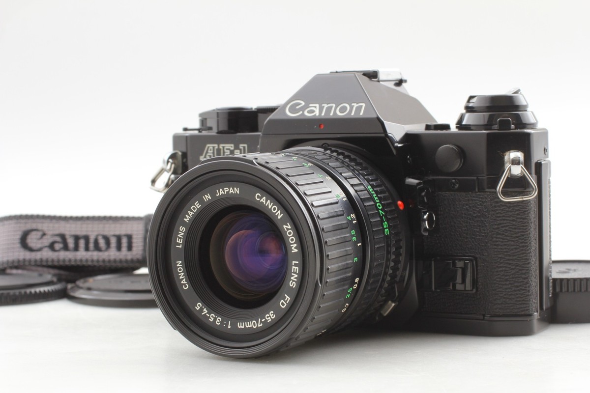 ★動作品★キャノン AE-1 FD 35-70mm 1:3.5-4.5 #78g MINT ] Canon AE-1 Program Film Camera New FD 35-70mm F/3.5