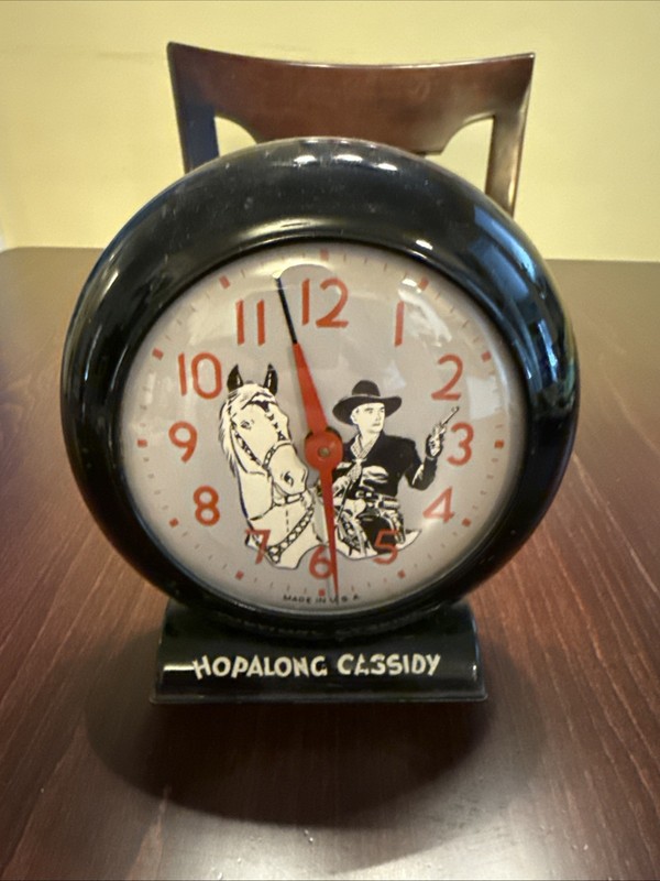 Hopalong Cassidy Clock
