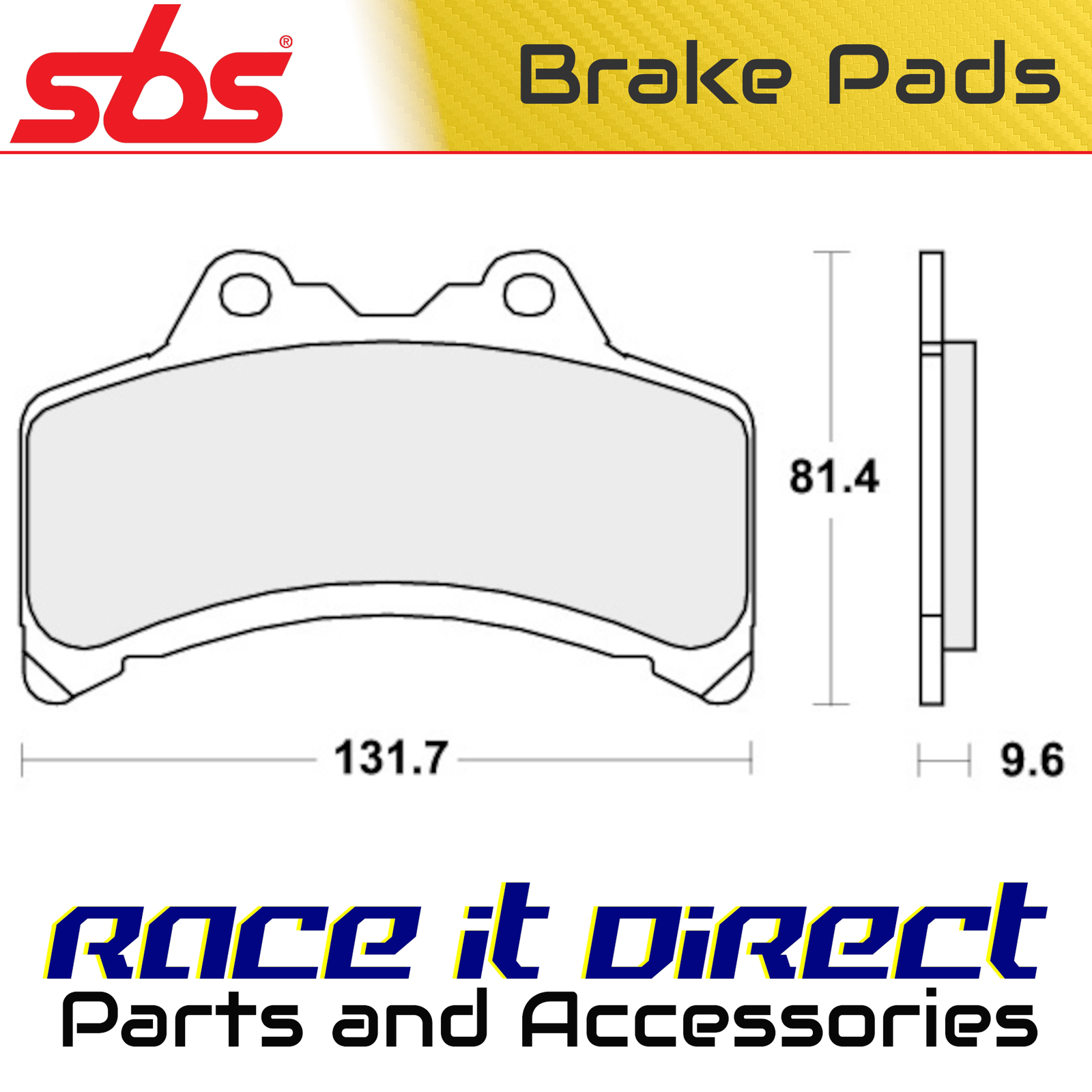 BAR Of Brake SBS p682-hf for Moto Spare Parts Accessories - Image 4