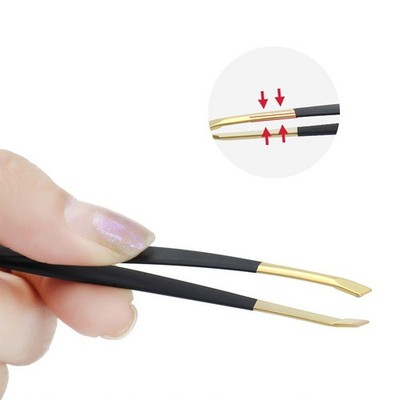 1Pcs Multifunction Eyebrow Tweezer Eyelash Tweezers Eyebrow Trimming