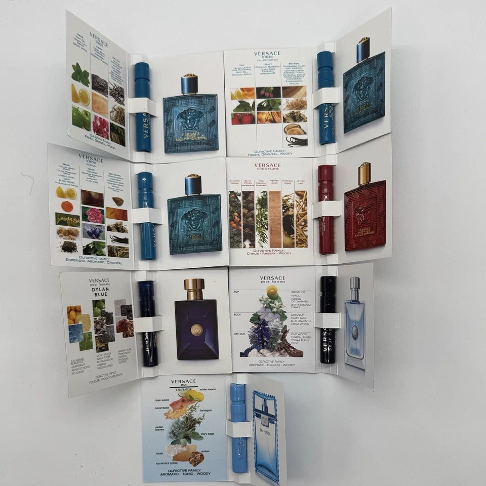 Men’s 7pc Versace Sample Set Brand New - Image 3 of 4