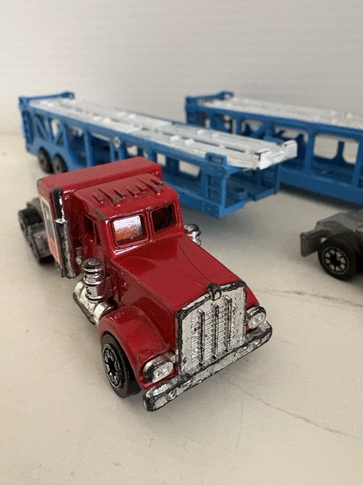 vintage micro Funrise champs die cast transporter truck micro machine Bundle - Image 2 of 4