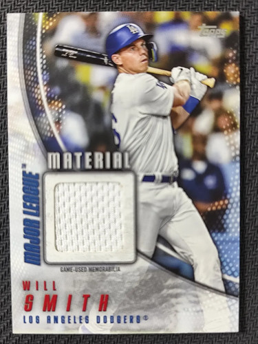 2025 Topps #MLM2-WS Will Smith Major League Material Relics Series Two -lx22