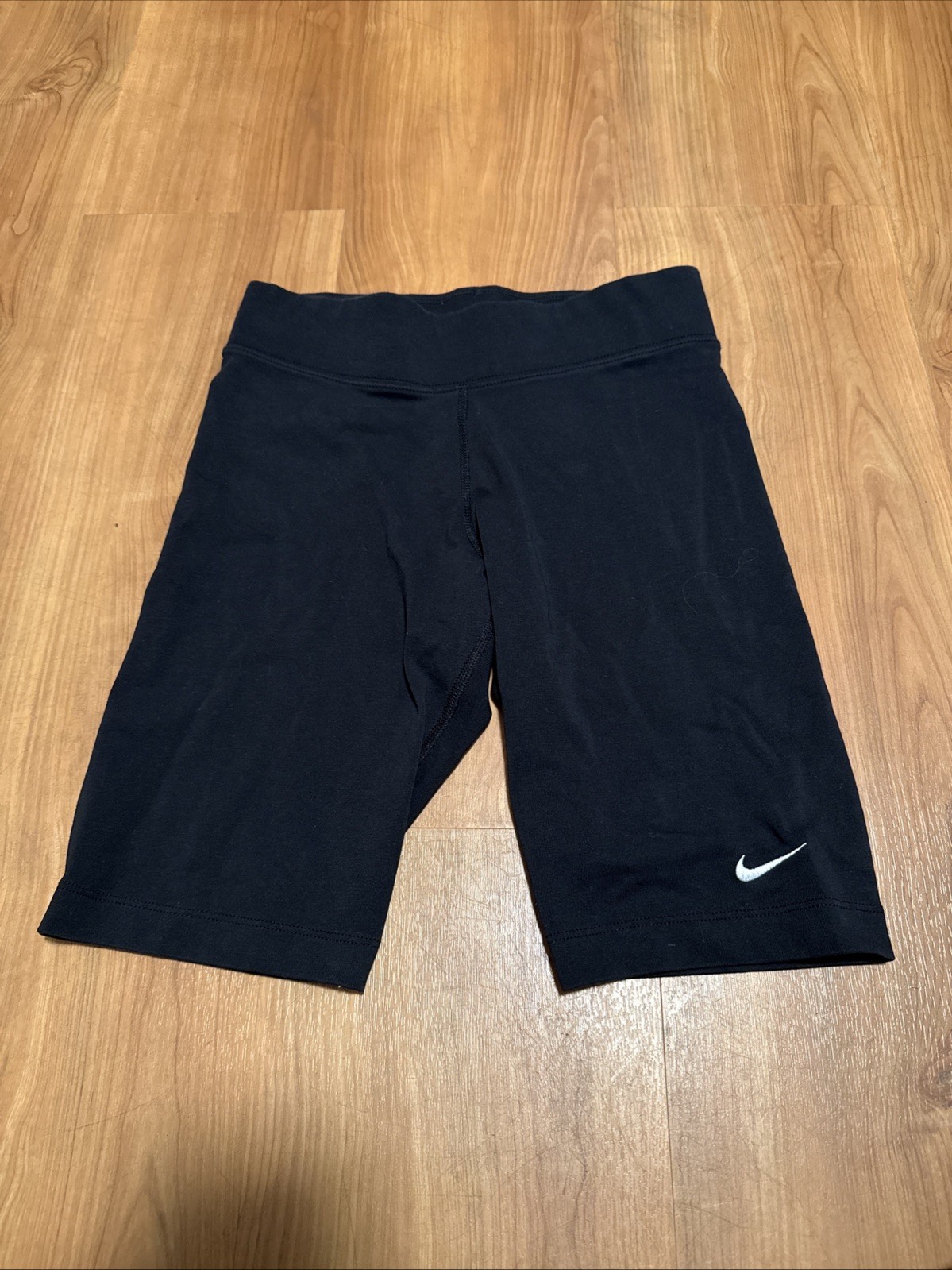 Women’s Nike Biker Shorts Black White Size Small Used Lot 3