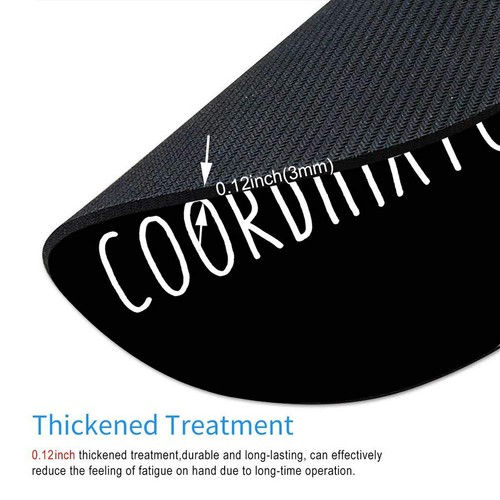 Chaos Coordinator Mouse Pad Funny Quote Round Shape Office Desk Accessories - 第 3/6 張圖片