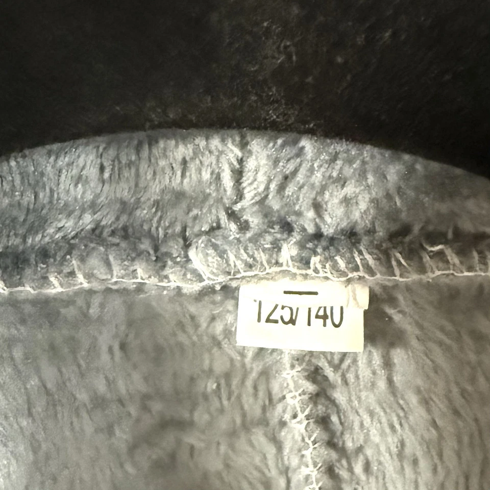 Fantasia de Halloween infantil lobo peça única tamanho 6-10 cinza terno corpo quente frete rápido! - Imagem 3 de 4