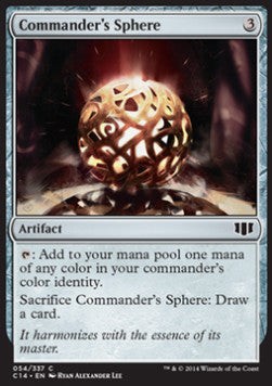 Magic/MTG Commander's Sphere C14-54 Common Englisch Good