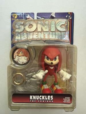 Sonic Adventure Knuckles the Echidna Figure - 1999 ReSaurus Series - Sealed