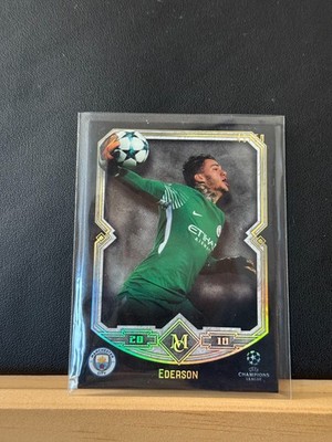 Ederson SSP # 49/50 2014 Topps Museum Black Parallel Champions League Manchester