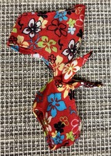2000 Vintage Barbie Hawaii Teresa Red Floral Bathing Suit 24618 Swimsuit Only