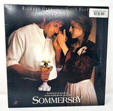 Sommersby Laserdisc 12649 Widescreen Richard Gere Jodie Foster 1993 LD WS Laser