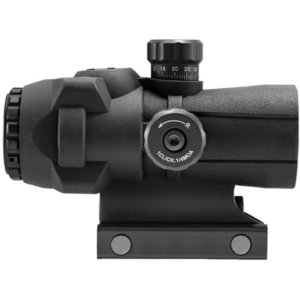 Mira para rifle blindada de goma prisma Barska 3x30 AR-X PRO, negra mate con iluminación Foto 3 de 4