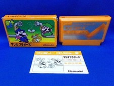 Mario Bros Famicom FC NTSC-J Japan CIB Tested Working Nintendo 1983 Rare