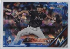 2016 Topps Box Set Chrome Sapphire Edition /250 Chris Reed #631 1c7