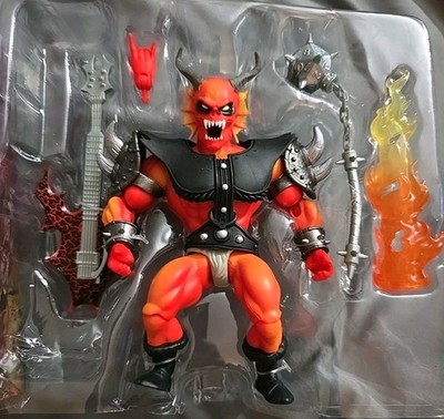 Brand New MATTEL 2025 MOTU x Stranger Things 6'' HELLFIRE MAN Figure - OPENED BOX