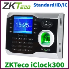 ZKteco iClock300 IC/ID High-Speed USB Fingerprint Time Clock Attendance System