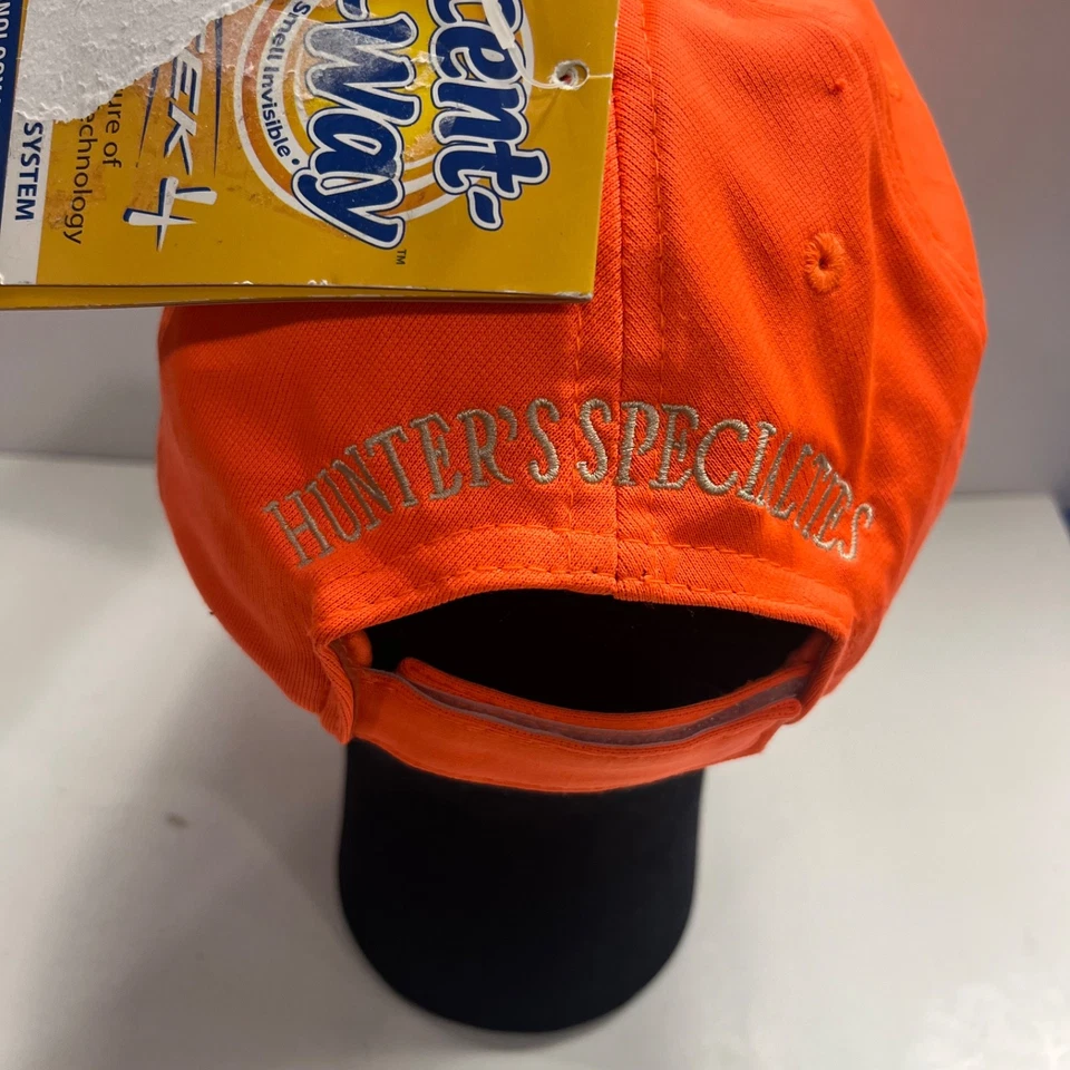 Hunters Specialties Scent-A-Way Tek Orange Baseball Cap Orig $20 - Image 4 of 4