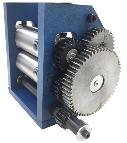 11.42“ Manual Pressing Rolling Mill Machine Jewelry Plate Stick Making Tool New - Picture 4 of 6