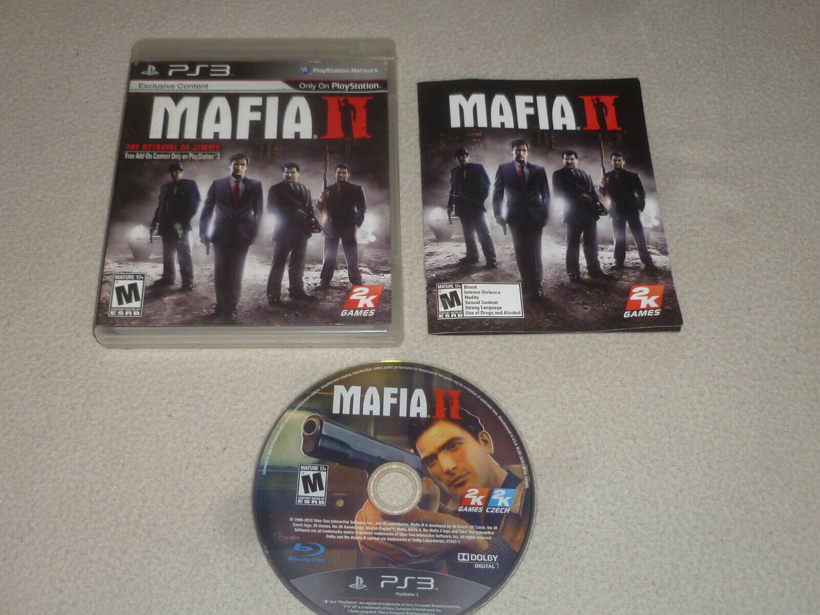 Mafia 2 Ps3 video game