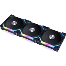 Lian Li UNI Fan SL120 RGB Black 12cm Fan Pack with Controller - UF-SL120-3B