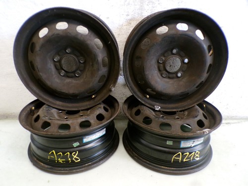 4x Stahlfelge Ford Focus 2 C-Max 6x15 ET52,2 LK-5x108 (A218)