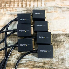 Lot of 7 Startech DisplayPort to DVI Adapter DP2DVI2 Computer Monitor TV