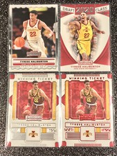2020 PANINI CONTENDERS 4 TYRESE HALIBURTON RED FOIL WINNING TICKET DRAFT CLASS