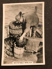 Tobacco Card, Senior Service, COASTWISE, 1939, Whitstable Whelker, #18