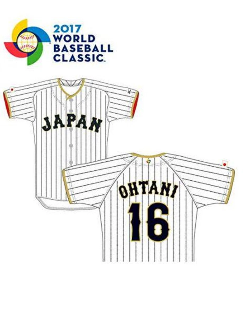 2017 Samurai Japan Jersey Shirt Uniform WBC World Baseball Classic Ohtani  S-M
