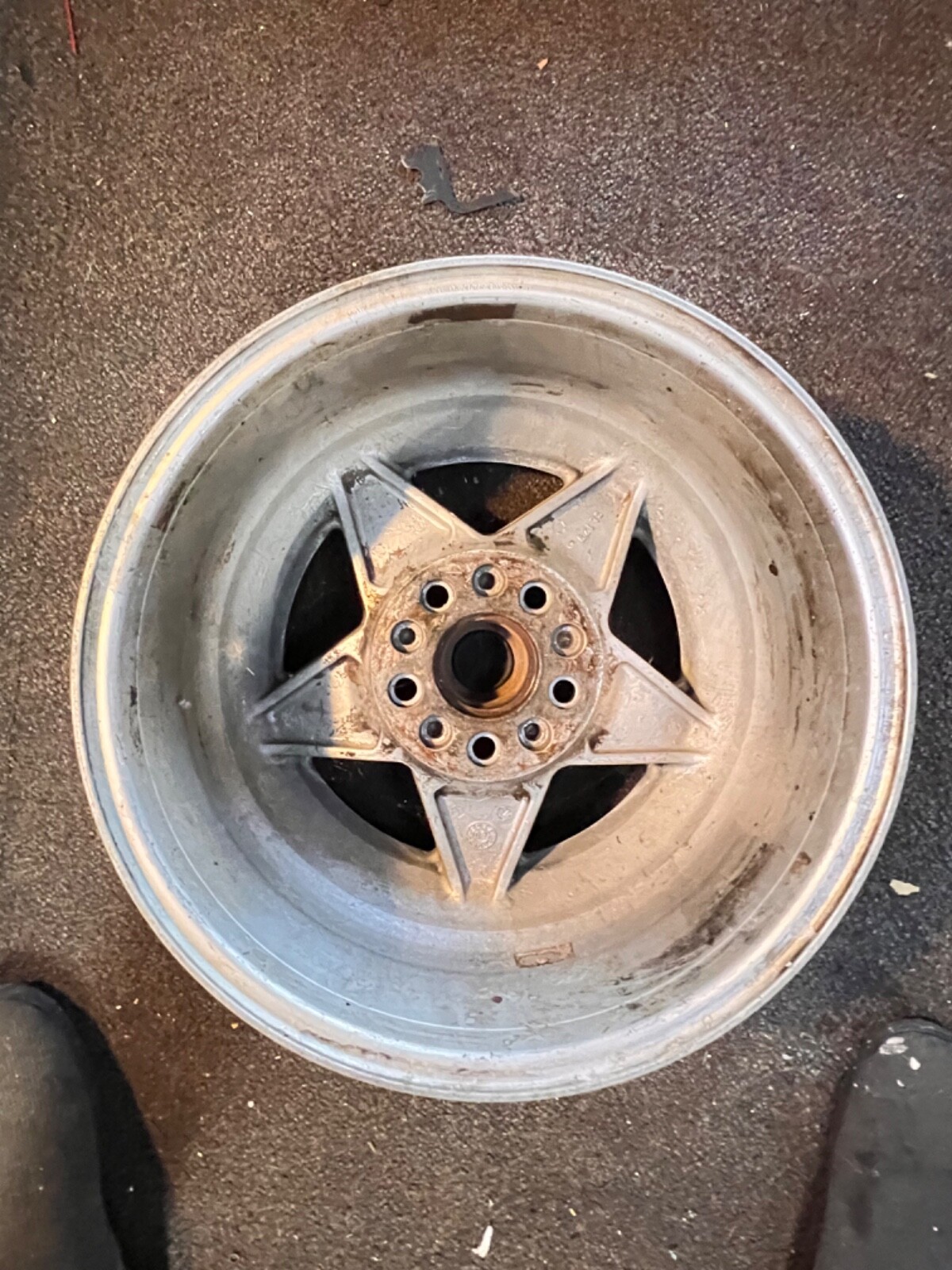 (B) 1 Ferrari 208,308  Road Wheel Rim TRX  165TR 390 Part # 117000